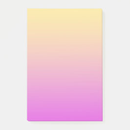 Bloco De Notas Cor Amarelo Roxo