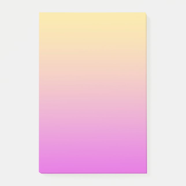 Bloco De Notas Cor Amarelo Roxo (Frente)
