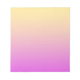 Bloco De Notas Cor Amarelo Roxo