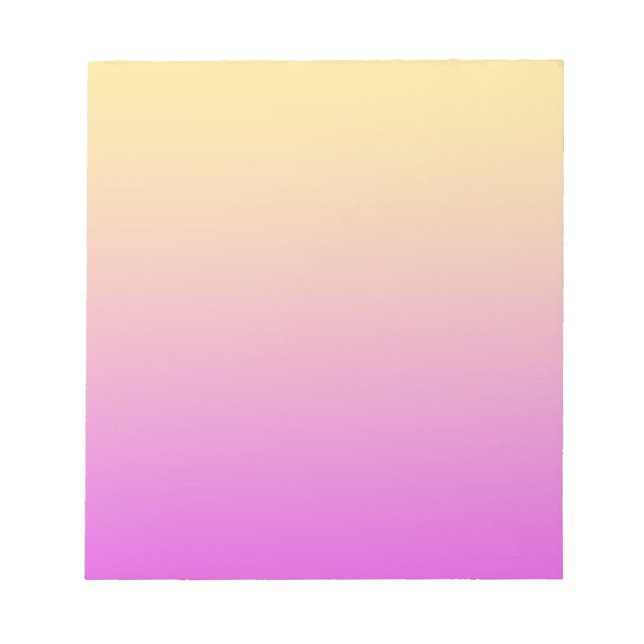 Bloco De Notas Cor Amarelo Roxo (Frente)