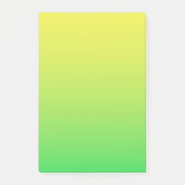Bloco De Notas Cor Amarelo Verde