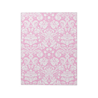 Bloco De Notas Cor damasco rosa quente
