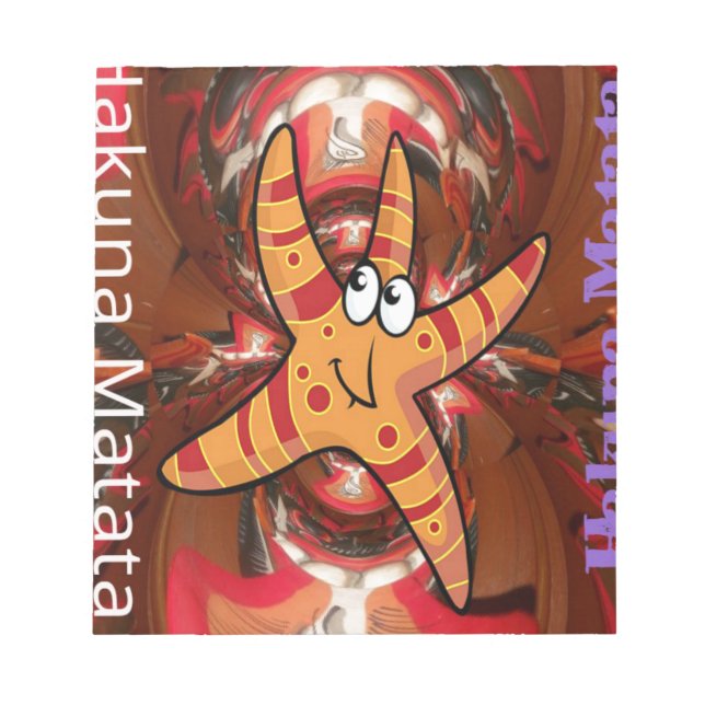 Bloco De Notas Cor na execução (Frente)