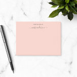 Bloco De Notas Cor Personalizada Da Mesa Da Tendência Do Professo<br><div class="desc">Notas personalizadas da tendência (Post-it®) com o sobrenome em roteiro de caligrafia que é excelente para professores. A cor de fundo é editável, clique em "personalizar" para alterá-la para uma cor de sua preferência. Personalize-o substituindo o texto do marcador de posição. Para obter mais opções, como alterar a fonte, sua...</div>