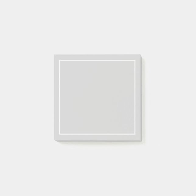 Bloco De Notas Cor Personalizada do vazio (Frente)