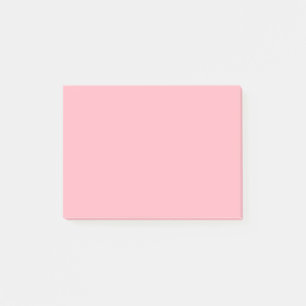 Bloco De Notas Cor Rosa Claro Sólido