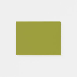 Bloco De Notas Cor Sólida da Oliva