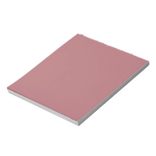 Bloco De Notas Cor Sólida do Rosa Dusty