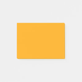 Bloco De Notas Cor Sólida Neon Orange | Clássico