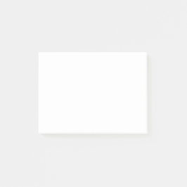 Bloco De Notas Cor Sólida Pura e Branca