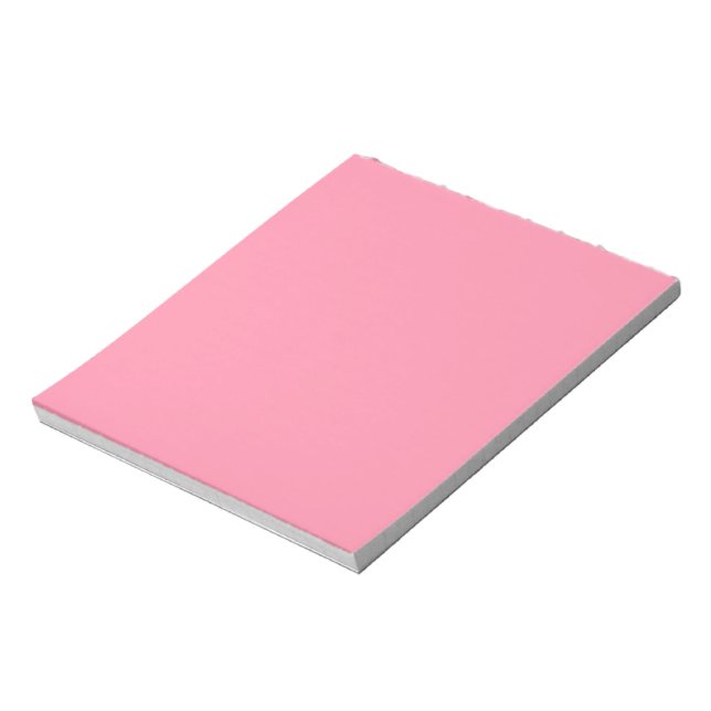 Bloco De Notas Cor Sólida Rosa Baker-Miller (Invertido)