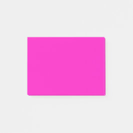 Bloco De Notas Cor Sólida Rosa Chocante