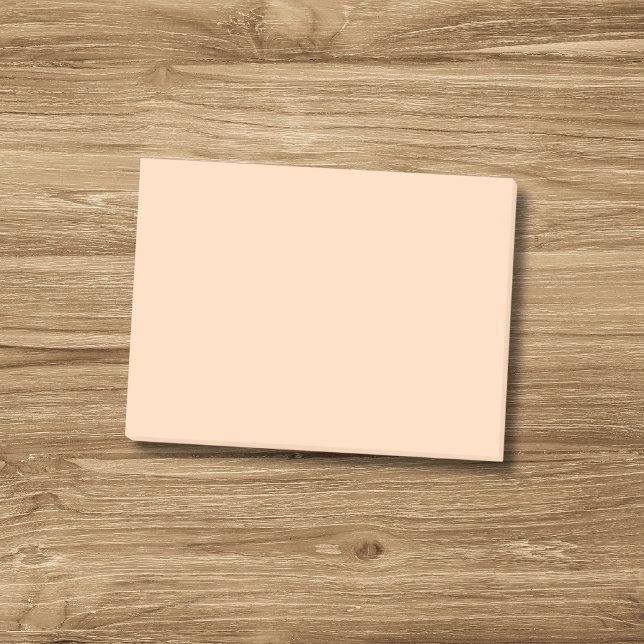 Bloco De Notas Cor Sólida Rosa Pastel | Clássico | Elegante (Criador carregado)
