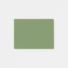 Bloco De Notas Cor Sólida Verde da Palma