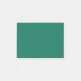 Bloco De Notas Cor Sólida Verde do Frasco