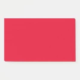 Bloco De Notas Cor Sólida Vermelha de Cádmio