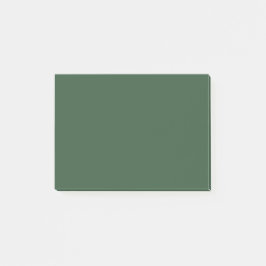 Bloco De Notas Cor Sólido Verde Escuro Emerald