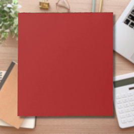 Bloco De Notas Cor Sólido Vermelho Crimson | Clássico | Elegante