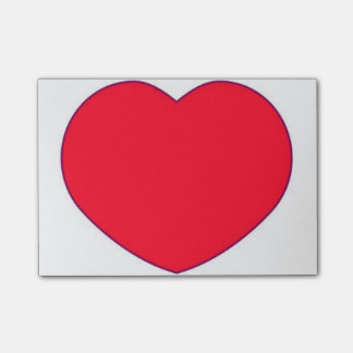 Bloco De Notas Coração do cargo