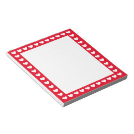 Bloco De Notas Corações ao Redor