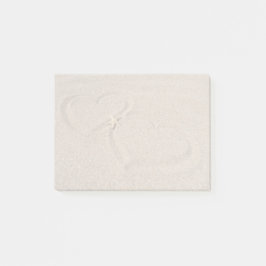 Bloco De Notas Corações de Areia Suave