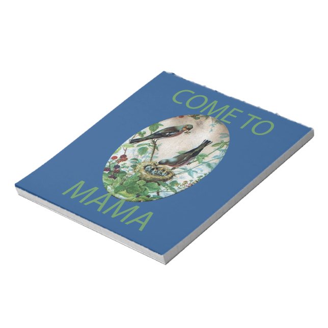 Bloco De Notas Corações Famintos: Mamãe tem Comida! Venha Para Ma (Invertido)