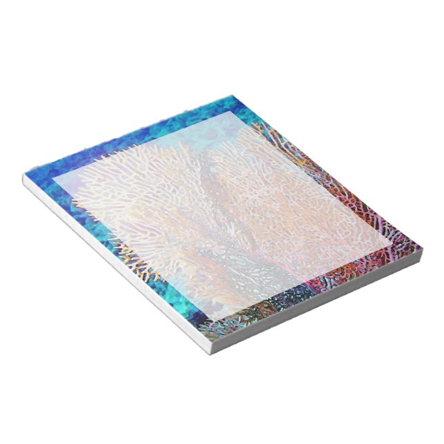 Bloco De Notas Coral do ventilador (Inclinado)