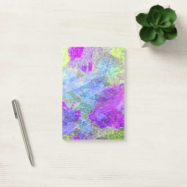Bloco De Notas Cores Abstratas 2 (Escritótio)