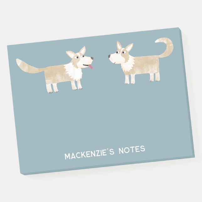 Bloco De Notas Corgi Personalizado (Criador carregado)