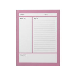 Bloco De Notas Cornell Notes (Linha)