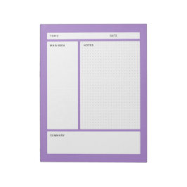 Bloco De Notas Cornell Notes (Ponto)