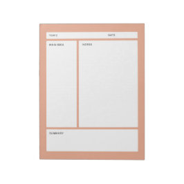 Bloco De Notas Cornell Notes (simples)