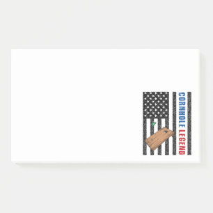 Bloco De Notas Cornhole Legend USA