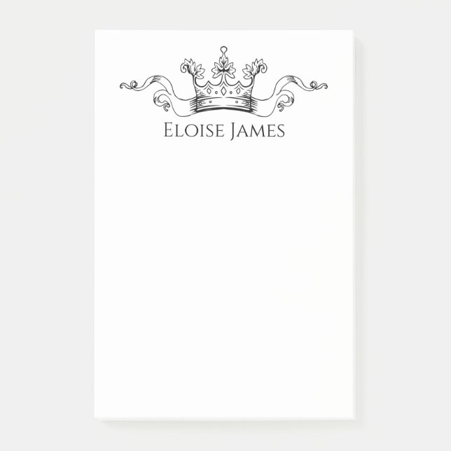 Bloco De Notas Coroa (Frente)