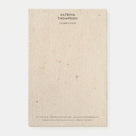 Bloco De Notas Corporação de Negócios Minimalista de Papel de Mar