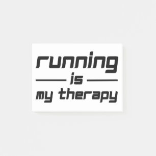 Bloco De Notas Correr É A Minha Terapia