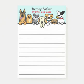 Bloco De Notas Corte Personalizado De Pet Pet Dos Cães
