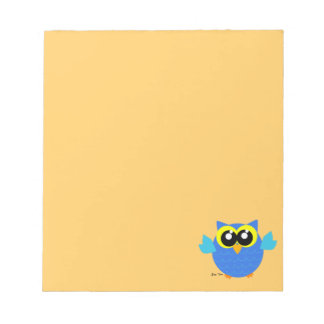 Bloco De Notas Coruja