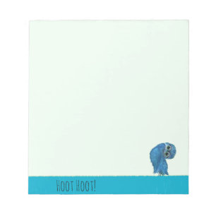 Bloco De Notas Coruja Burgueira Pintura Cabo Coral FL