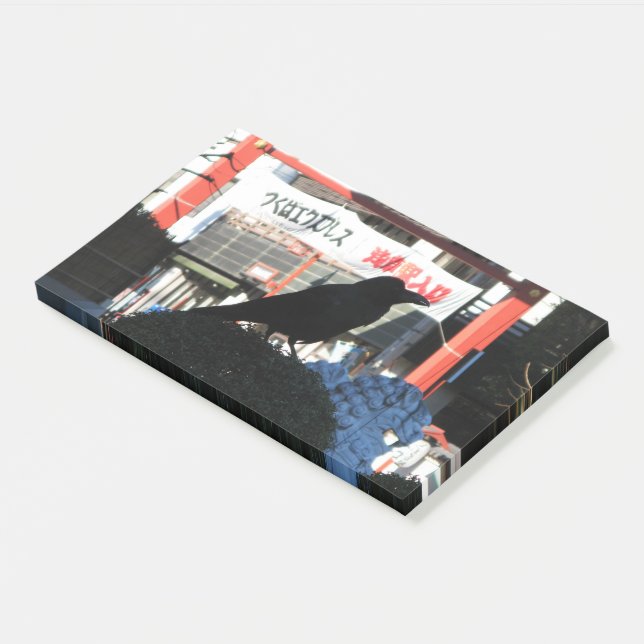 Bloco De Notas Corvo Japonês (Inclinado)