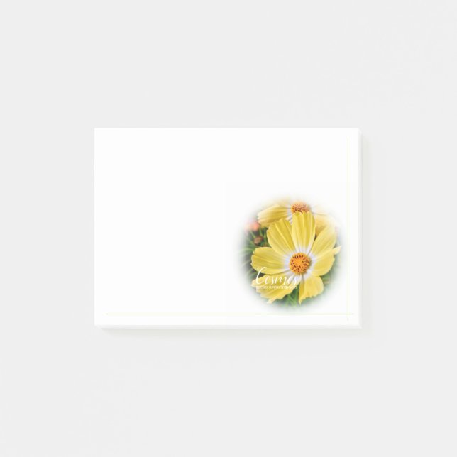 Bloco De Notas Cosmos ポストイット (Frente)