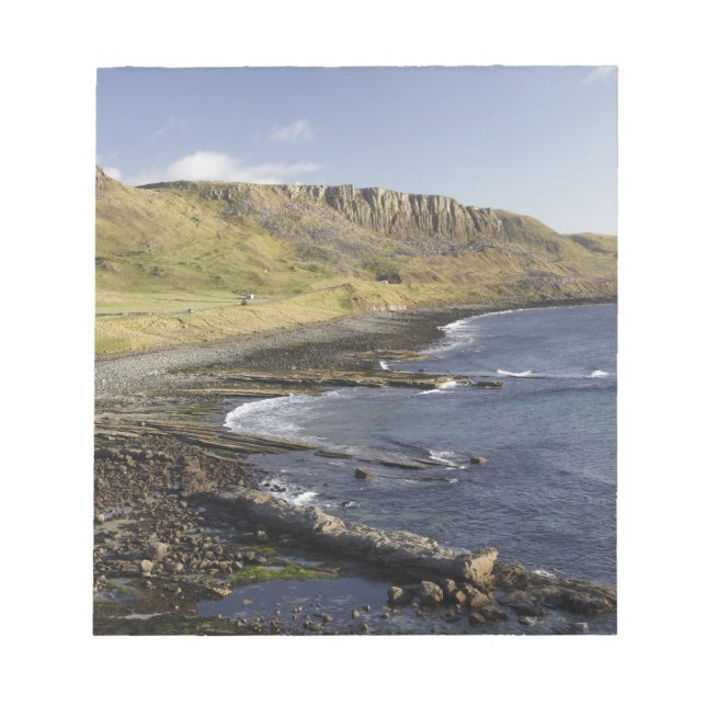 Bloco De Notas Costa de Duntulm, Ilha de Skye, Escócia, United (Frente)