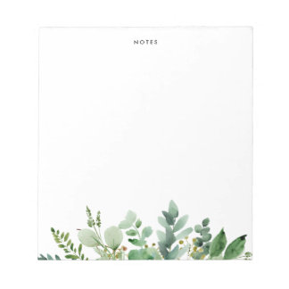 Bloco De Notas Costume Eucalyptus Greenery