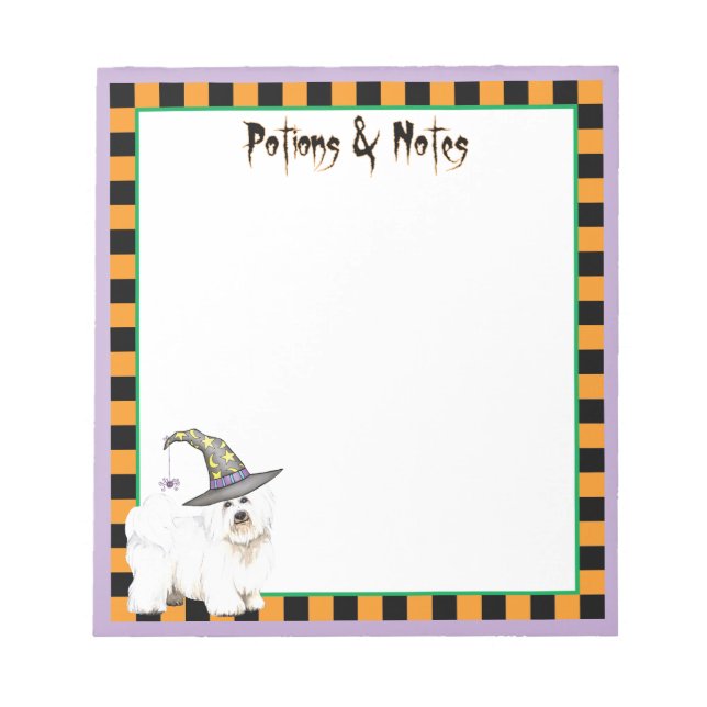 Bloco De Notas Coton Witch (Frente)