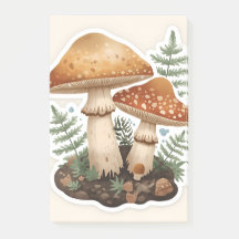 Cottagecore Cogumelo Botânico Estética Natureza Nã