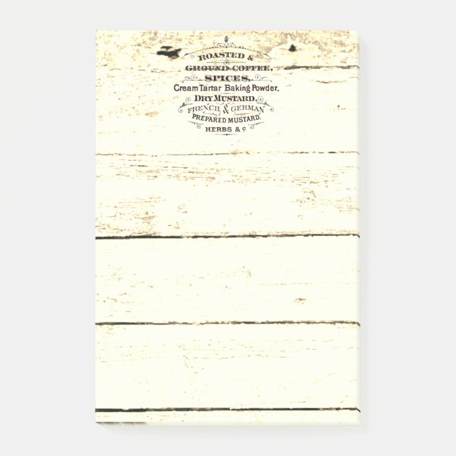 Bloco De Notas Cozinha Vintage  (Frente)