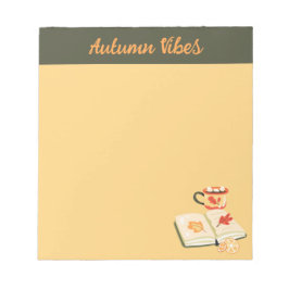 Bloco De Notas Cozy Autumn Vibes