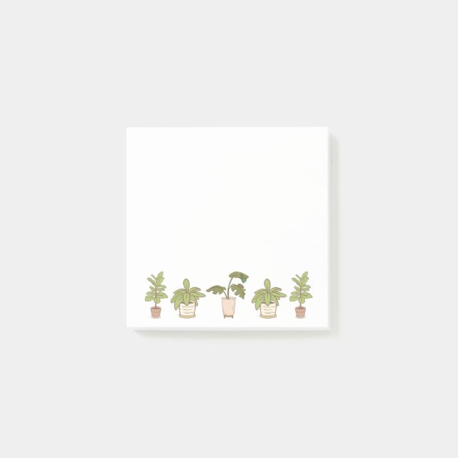 Bloco De Notas Cozy Indoor Plant Collection (Frente)