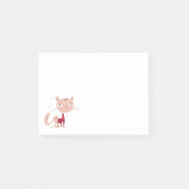 Bloco De Notas Cozy Winter Cat