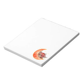 Bloco De Notas Crescent Moon Mushroom Cottagecore Fungi Mycologia